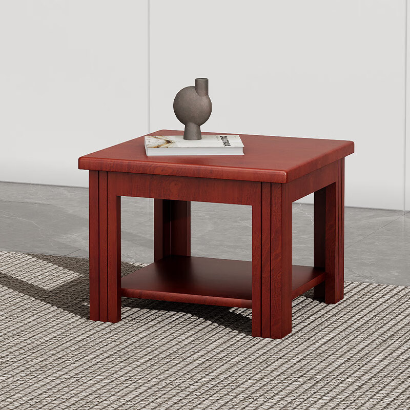 办公沙发茶几配套-方茶几0.6m高清大图
