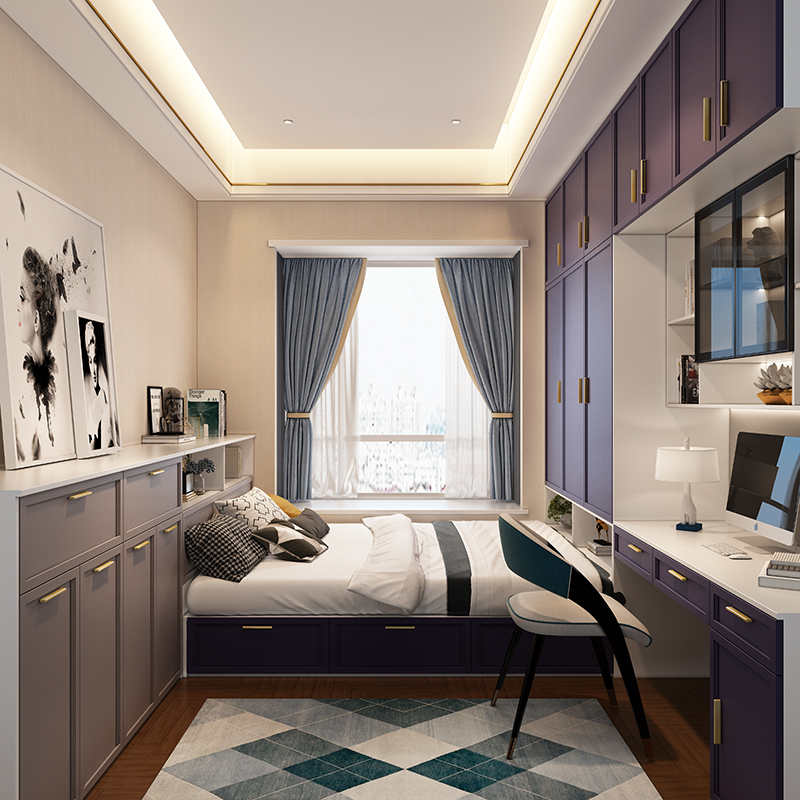 皮阿诺全屋定制儿童房榻榻米青少年房间整体衣柜床卧室家具定做预付金