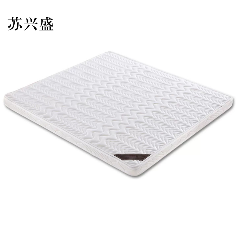 苏兴盛椰棕床垫家用棕垫5cm防螨抗菌(0胶水天然椰棕+软硬两用+全拆洗)1000mm*2000mm