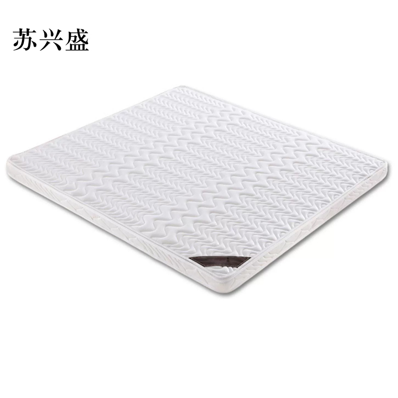 苏兴盛椰棕床垫家用棕垫5cm防螨抗菌(0胶水天然椰棕+软硬两用+全拆洗)1000mm*2000mm