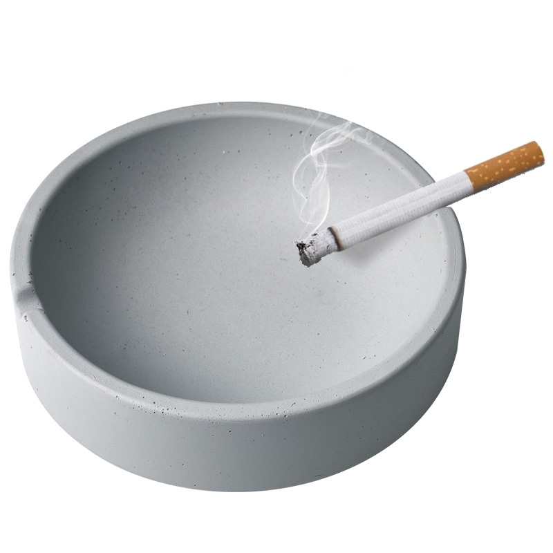 北欧ins烟灰缸创意家用个性客厅潮流简约烟缸带盖有盖防飞灰防风