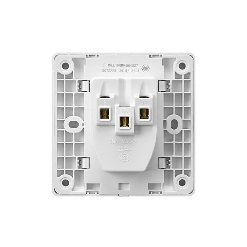 公牛G07系列86型面板五孔插座(10A/250V/白色)G07Z223
