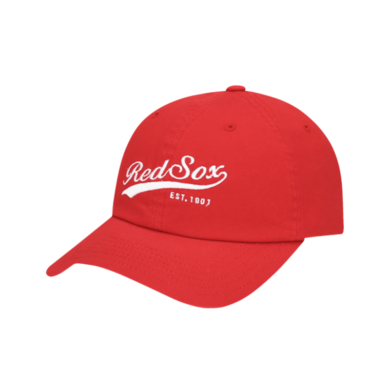 [直营][EXO同款]MLB 时尚休闲软顶帽 CURSIVE 潮流运动弯檐帽棒球帽-32CPEA911