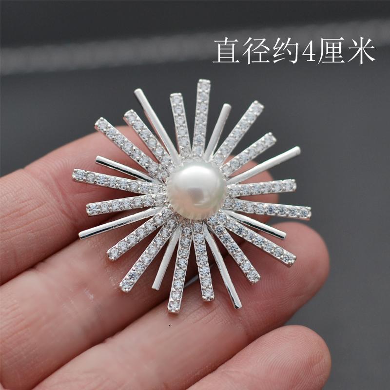 微镶珍珠胸花配饰韩国高档时尚大衣西装外套别针胸针女百搭送女朋友七夕情人节礼物
