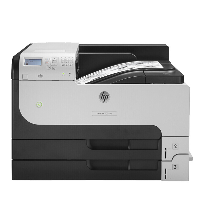 惠普(HP) M712DN A3 黑白激光打印机CF236A