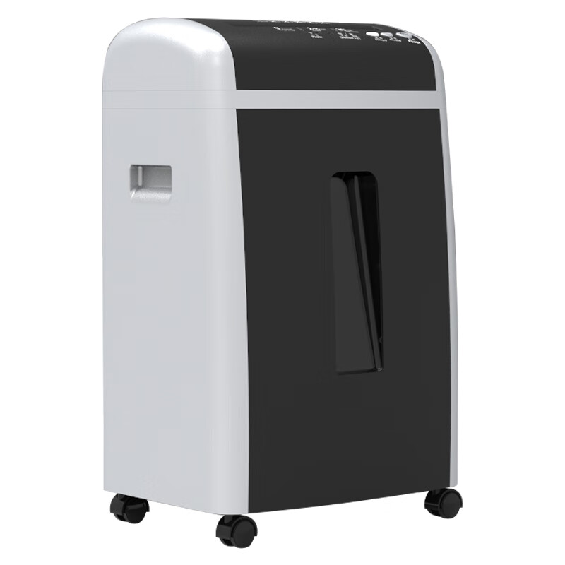 三木HM855碎纸机 德国5级高保密双入口文件粉碎机2*8mm 单次碎9张30分钟连碎 20L 可碎卡碎光盘高清大图