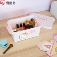 爱丽思IRIS收纳箱小号手提式小物收纳箱药品箱化妆品收纳爱丽丝桌面收纳盒医药箱