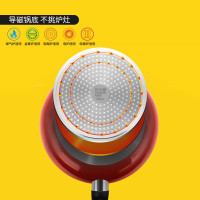 炊大皇煎锅家用不沾平底锅厨房燃气灶电磁炉通用不粘锅CKA6526