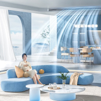 美的(Midea) KFR-72T2W/B3-LX(1)Ⅳ（不含基础安装） 风管机一拖一 3匹 新一级能效 家用嵌入式