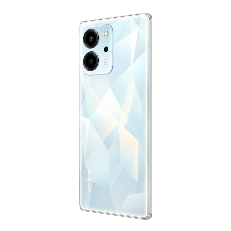 荣耀80 SE 12GB+256GB 月光水晶 10.7亿色轻薄曲屏 3200万AI美颜自拍 逆光AI Vlog大师 66W超级快充 256GB超大存储 120Hz高刷屏 5G手机