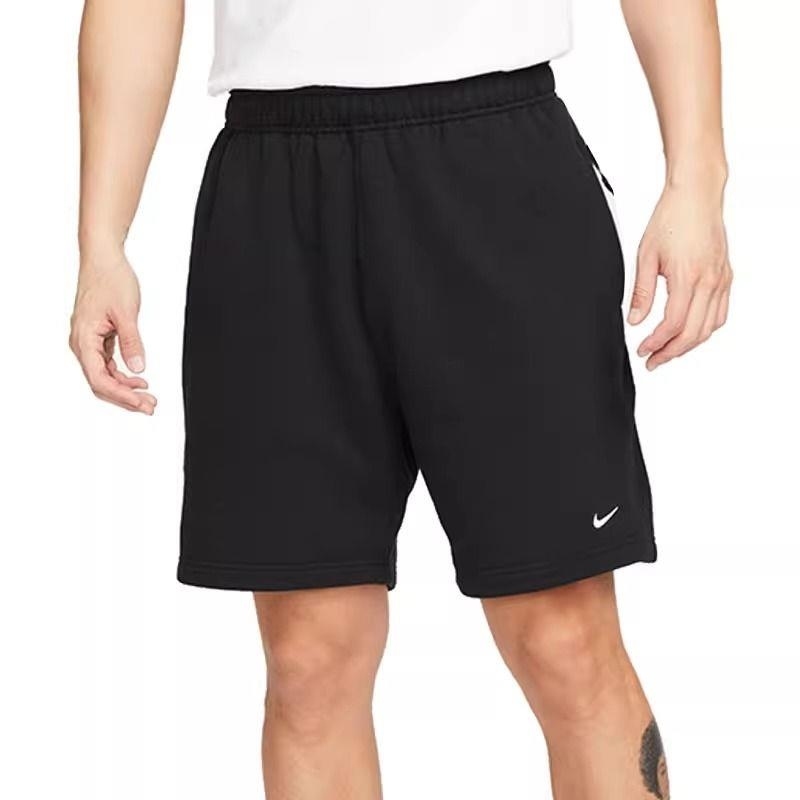 NIKE耐克短裤运动休闲舒适透气针织男裤DX0818-010 D