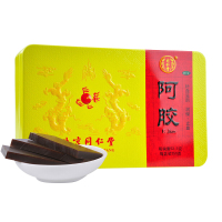 同仁堂 阿胶块250g铁盒 补血滋阴 润燥 止血 用于血虚萎黄 眩晕心悸 心烦不眠 肺燥 硬膏剂[类目名称:补气补血]