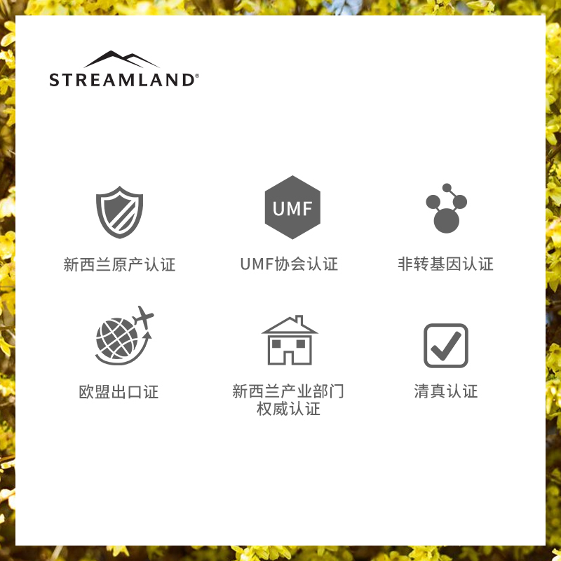 新溪岛(Streamland)儿童蜂蜜500g 天然无添加