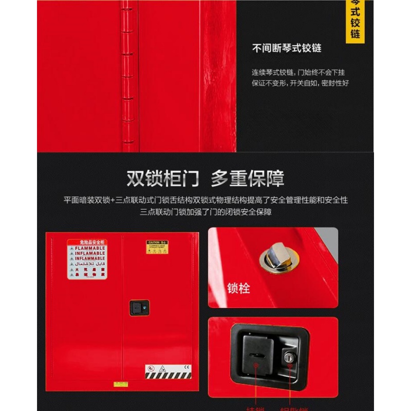 攸形防爆柜4加仑43*43*56cm台高清大图