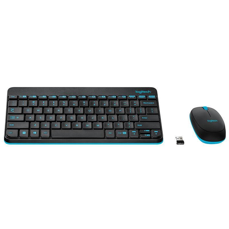 罗技(Logitech)MK245 Nano无线键盘鼠标套装 颜色:黑色