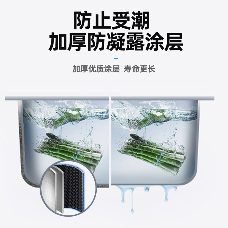 箭牌(ARROW)304不锈钢厨房水槽单槽套装 厨房洗菜盆洗手盆 洗碗水池配304不锈钢抽拉式冷热厨房水龙头