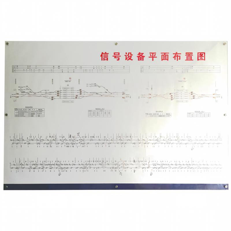 华夏京铁城 设备标识图 1200x2900mm 张高清大图