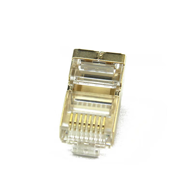 大唐保镖 RJ45水晶头 六类水晶头(镀金)50个/盒 DT2802-6DP 六类水晶头 RJ45水晶头