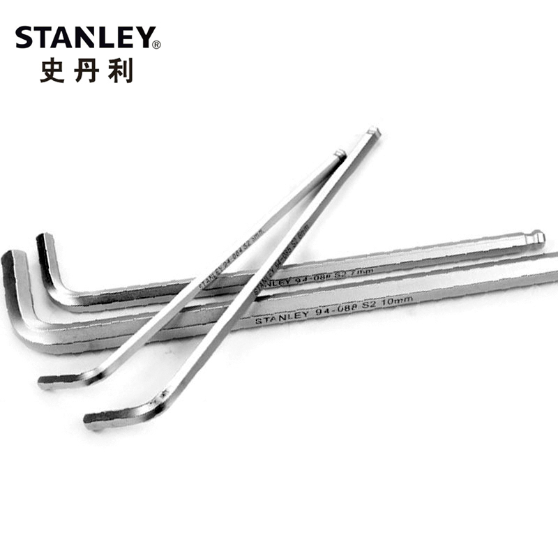 史丹利 Stanley94-106-23公制长球头内六角扳手6MM