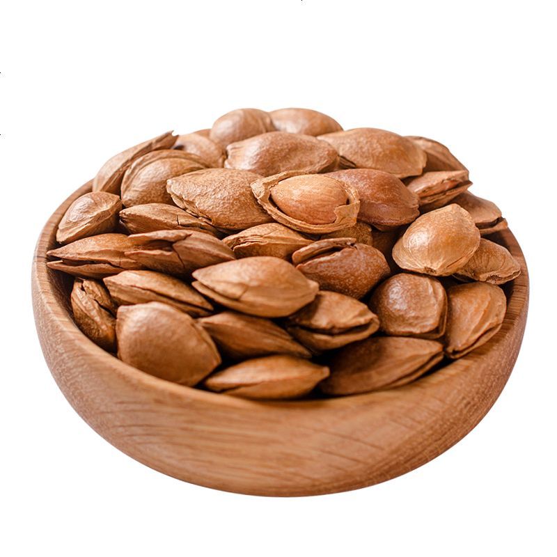 品铺掌柜杏仁手剥小银杏仁开口小白杏核干果坚果视频