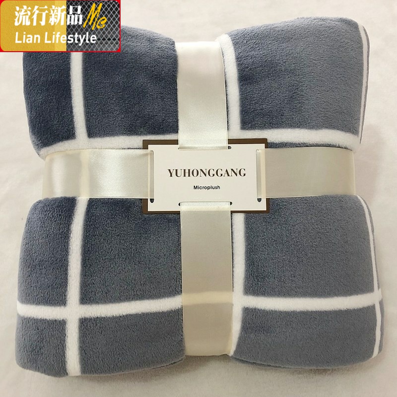 空调毯车用毛毯午睡车载ins小毯子单人方便携带夏天午休女盖腿沙三维工匠高清大图