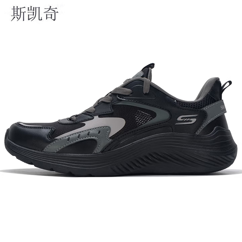 斯凯奇男款休闲休闲鞋118226/BBK-7双高清大图