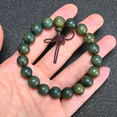 正宗木佛珠手串天然檀香木阿根廷玉檀木香手链男女士款饰品 乳白色