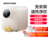 德国德克西净水器WB-1 家用直饮加热台上式一体机RO反渗透过滤净饮水机 贝母白(送一年原装进口滤芯)