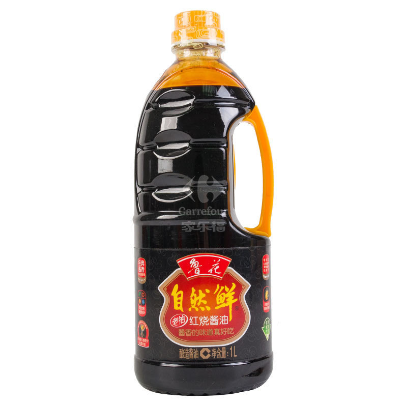 鲁花酱油 鲁花自然鲜红烧酱油(酿造酱油)1l【价格 图片 品牌 报价】-