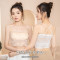 浪莎抹胸内衣女性感蕾丝美背吊带背心无钢圈防走光裹胸式文胸罩DT