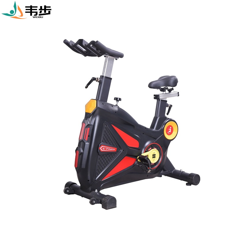 韦步WB-5014A/B/C健身房专用动感单车商用自行车锻炼家用健身自行车 WB-5014C黑色动感单车