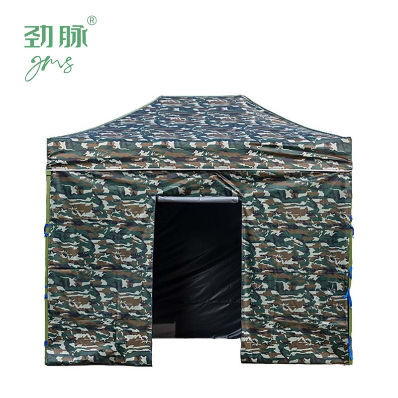 劲脉 迷彩四脚帐篷 3*6*2M 顶高清大图