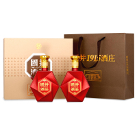 白酒 52度扳倒井1915酒庄红钻500ml*2瓶 礼盒装