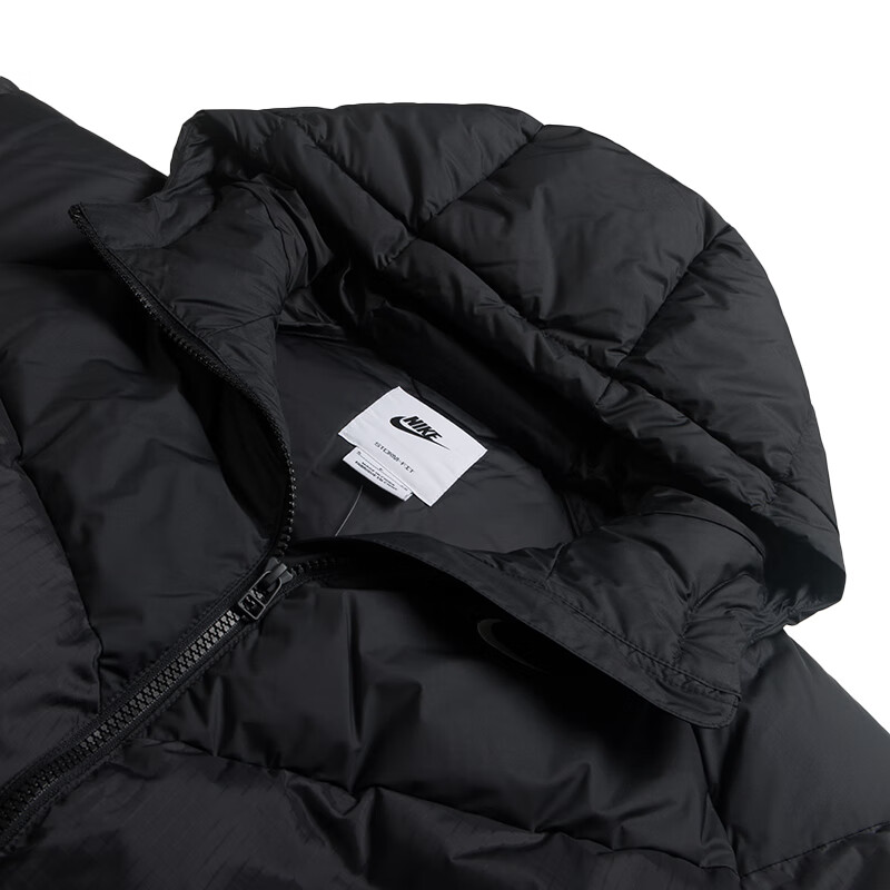 耐克(NIKE)羽绒服女装新款运动服保暖连帽上衣夹克外套HV5236-010 ZP高清大图