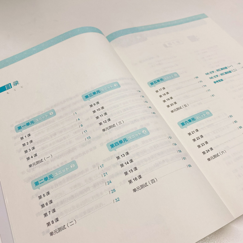[正版]标准日语初级词汇 刷词手册 新标日初级上下册配套学习教程 零基础自学日语书籍 N5N4模拟题 一课一练高清大图
