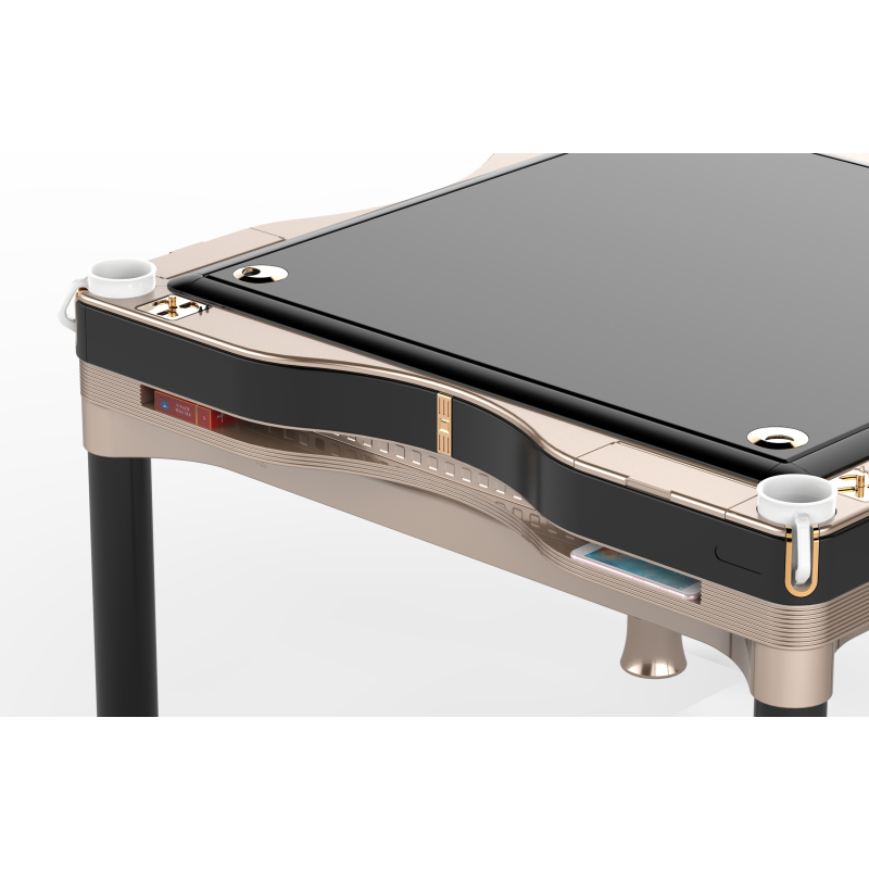 兴乐过山车麻将机 全自动麻将机斜口上牌餐桌麻将机棋牌桌 免推牌棋牌机免调试全新款麻将机 含盖板