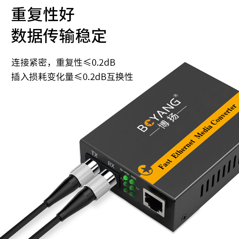 博扬电信级蝶形皮线光纤跳线2000米FC-FC室外单模双芯2芯3钢丝尾纤低烟无卤光纤线缆BY-2FC*2-FW2000M