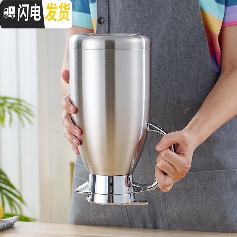 三维工匠不锈钢304内胆 家用保温水壶大容量保温瓶热水瓶暖壶饭店餐厅定制 2.3蓝色(304内胆)高清大图