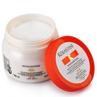 卡诗(KERASTASE) 滋养恒护蛋白发膜 女士修护脆弱受损润泽干枯毛躁倒膜补充蛋白强韧脆弱焗油膏 细发用500m