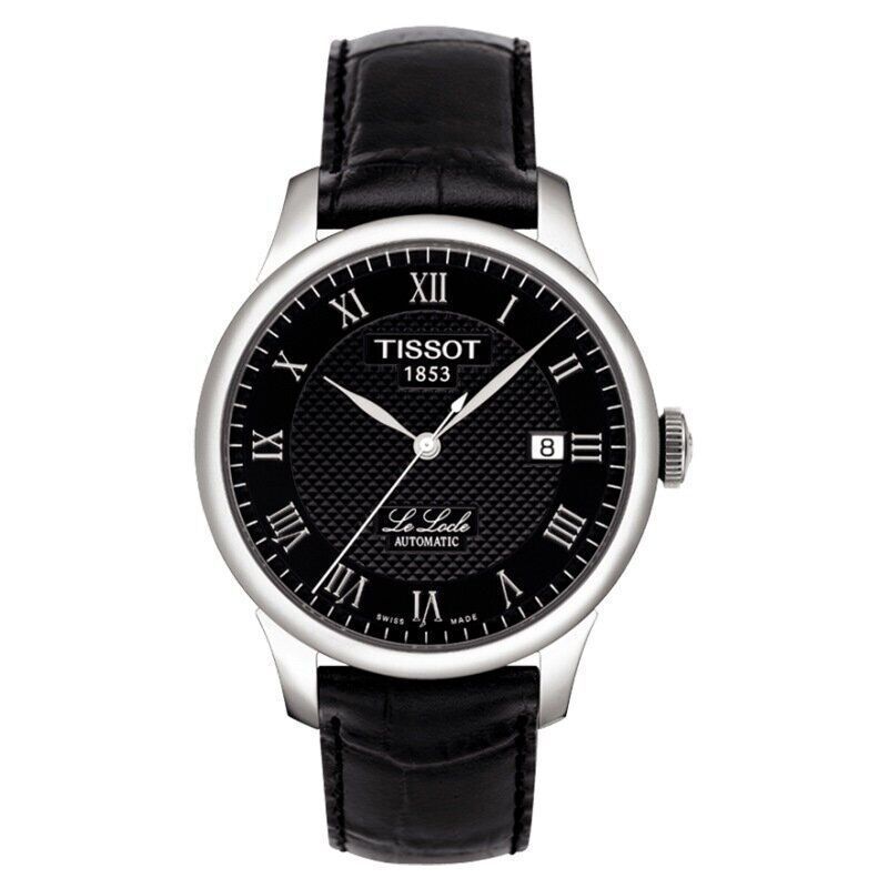 天梭(TISSOT)瑞士品牌 力洛克系列 商务休闲情侣款全自动机械表