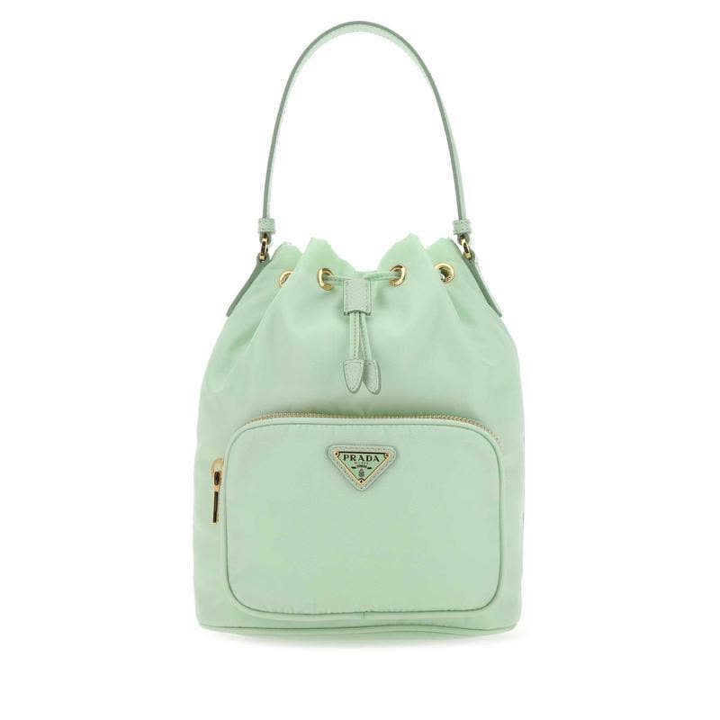 普拉达(PRADA)再生尼龙环保手提桶包女士单肩包实用百搭配饰日常图片