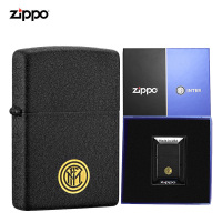 zippo之宝打火机原装ZIPPO煤油打火机国际米兰联名款-国米黑金ZCBEC83