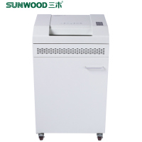 三木(SUNWOOD)CM201D超凡锰钢侠系列碎纸机4级85L四级保密180分钟连续碎纸每分钟可碎300张A4纸