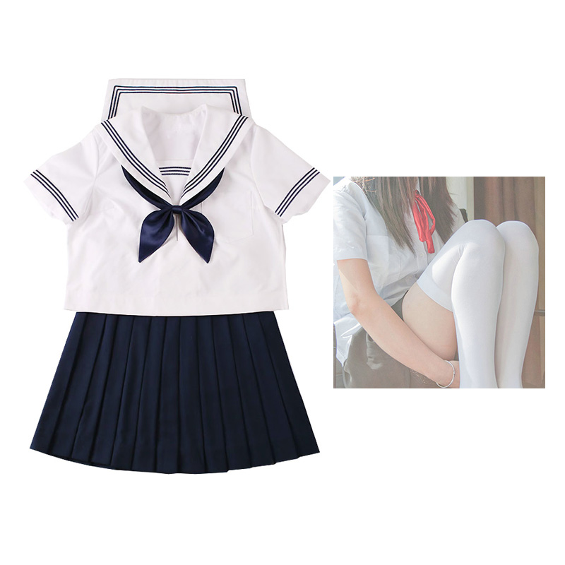 jk诱惑服装可爱性感激情套装女超火辣sm水手服衣服套装送白色日系袜l