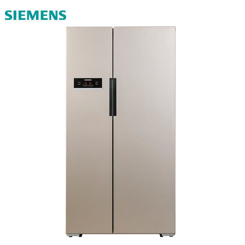 西门子(SIEMENS)BCD-610W(KA92NV03TI) 610升 变频风冷无霜 对开门冰箱 浅金色图片