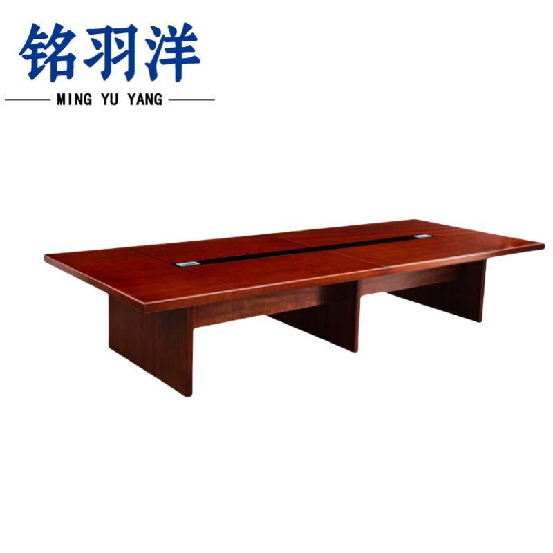 铭羽洋会议桌4000*1600*760mm张高清大图
