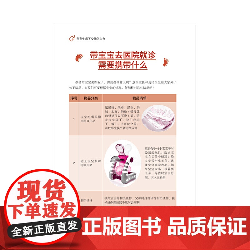 宝宝生病了父母怎么办高清大图