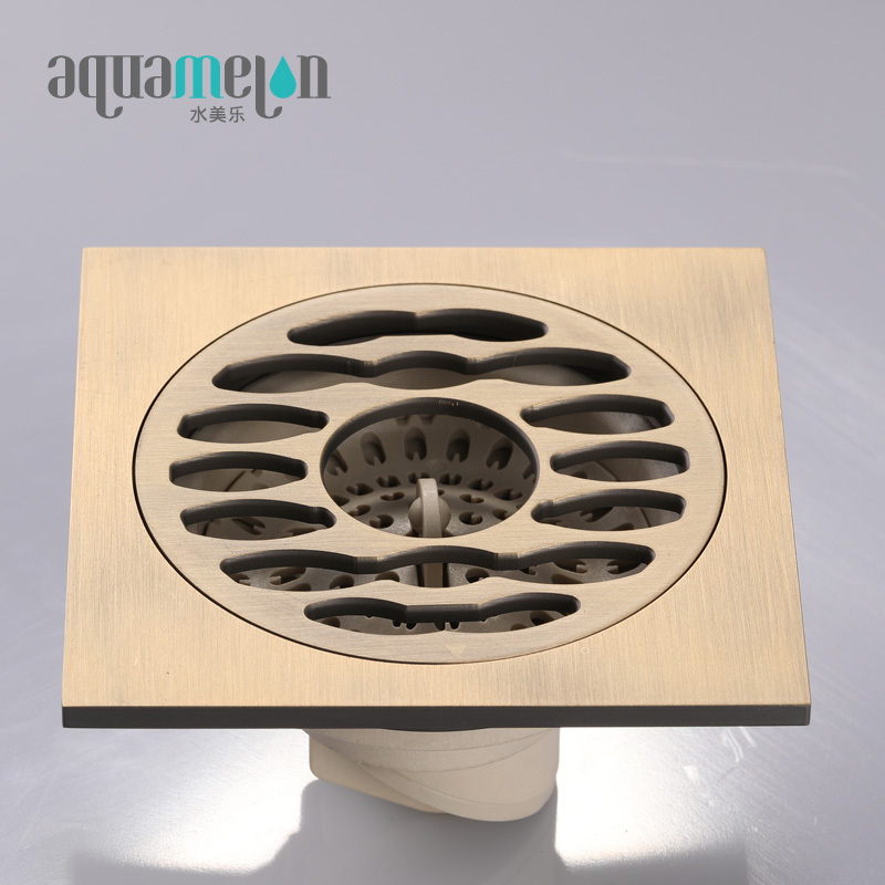 水美乐aquamelon 气吞山河款精铜防臭防虫大排量通用标准专用地漏