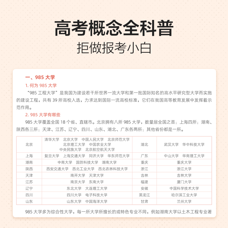 全国通用 [正版]2024新版高中学业规划与高考志愿填报指南985大学双一流报考指南 大学报考专业指南各大学录取分数线专高清大图