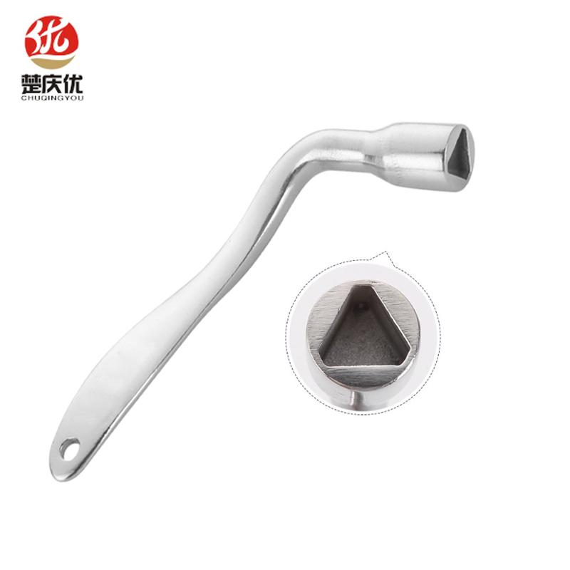 楚庆优 三角钥匙不锈钢钥匙电梯钥匙 三角 把高清大图